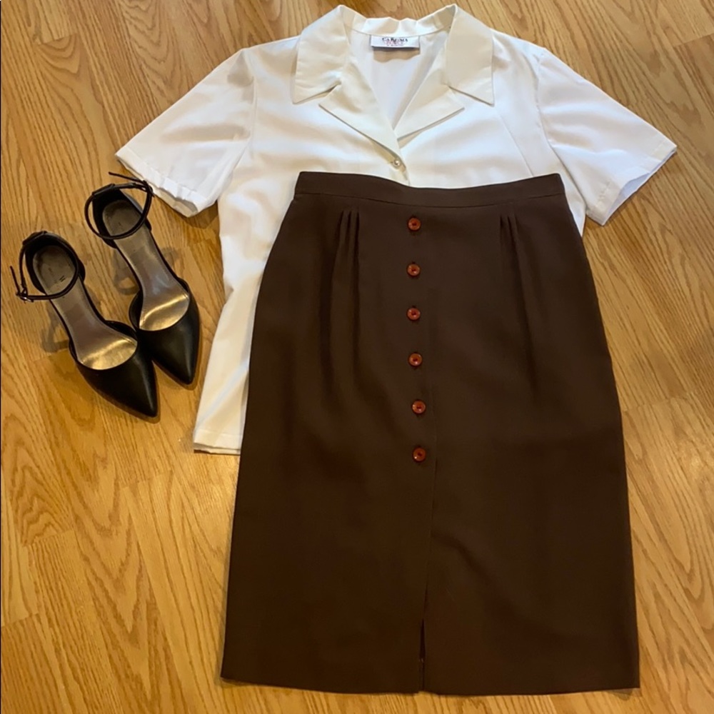 Vintage Gino Sartore Pencil Skirt